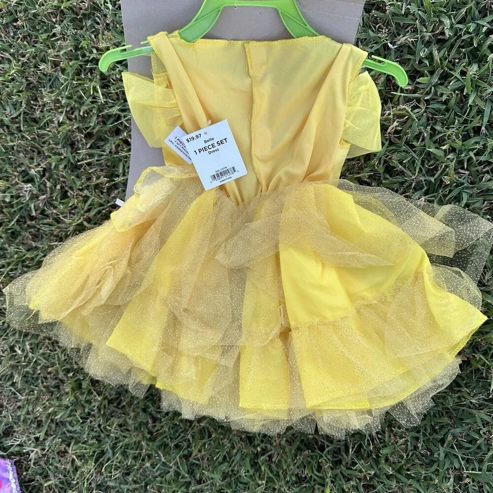 Disney‎ Princess Belle Costume Infant 12-18 Months Walmart Exclusive Halloween - Picture 8 of 8